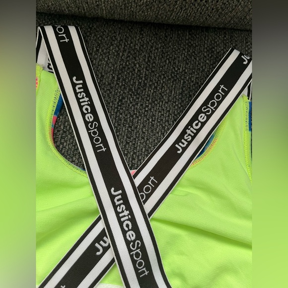 ✨ Justice Sport Girls’ One-Piece Tie-Dye Swimsuit ✨ - Picture 9 of 10